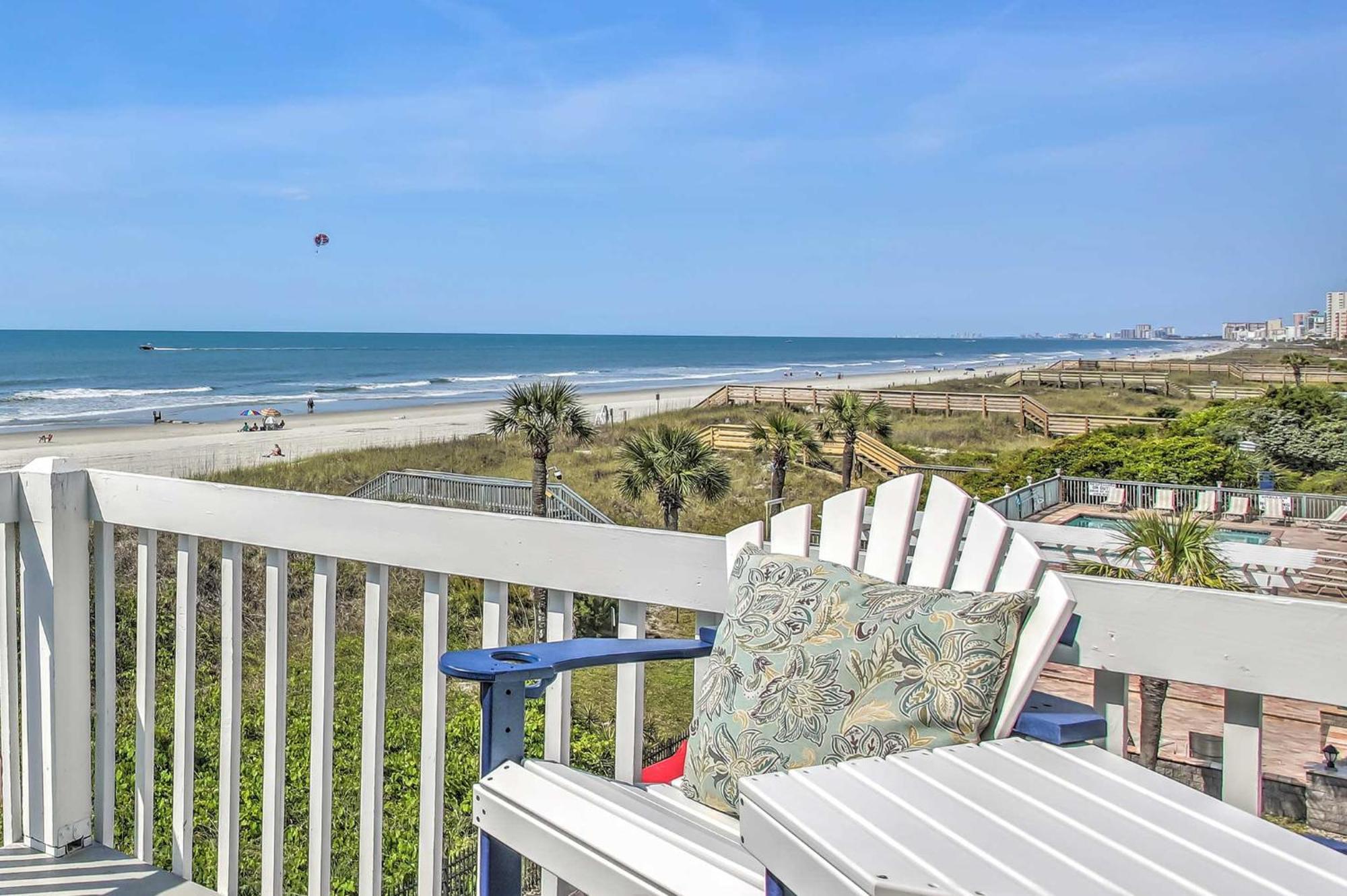 Sunny Seaside Condo With View - Walk To Beach Myrtle Beach Extérieur photo