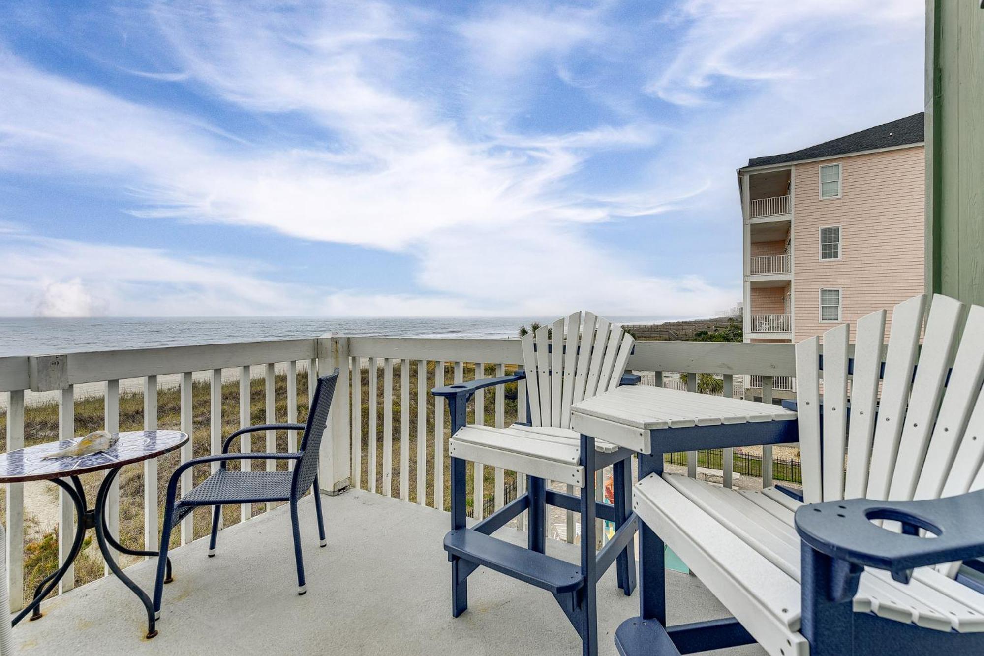 Sunny Seaside Condo With View - Walk To Beach Myrtle Beach Extérieur photo