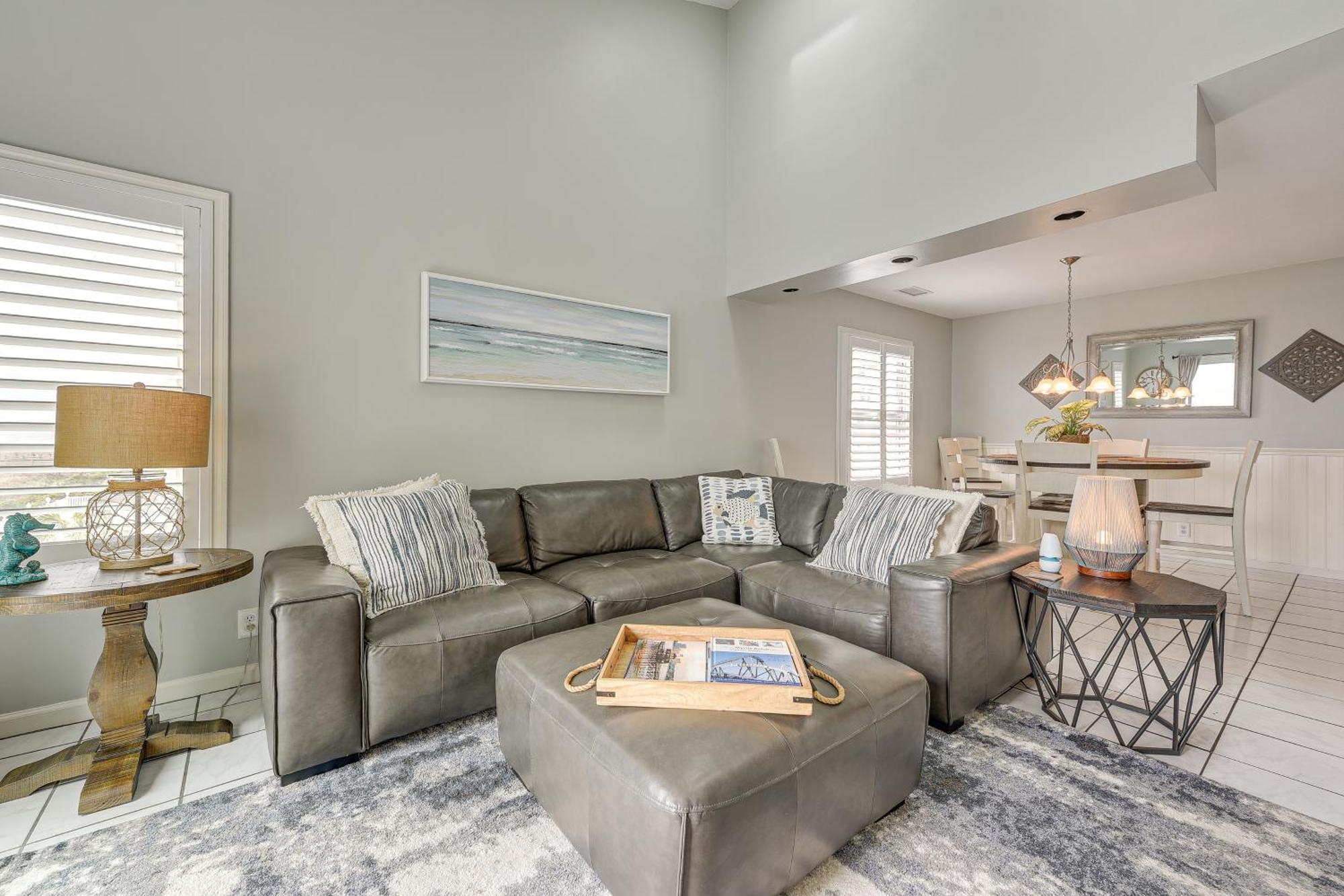 Sunny Seaside Condo With View - Walk To Beach Myrtle Beach Extérieur photo